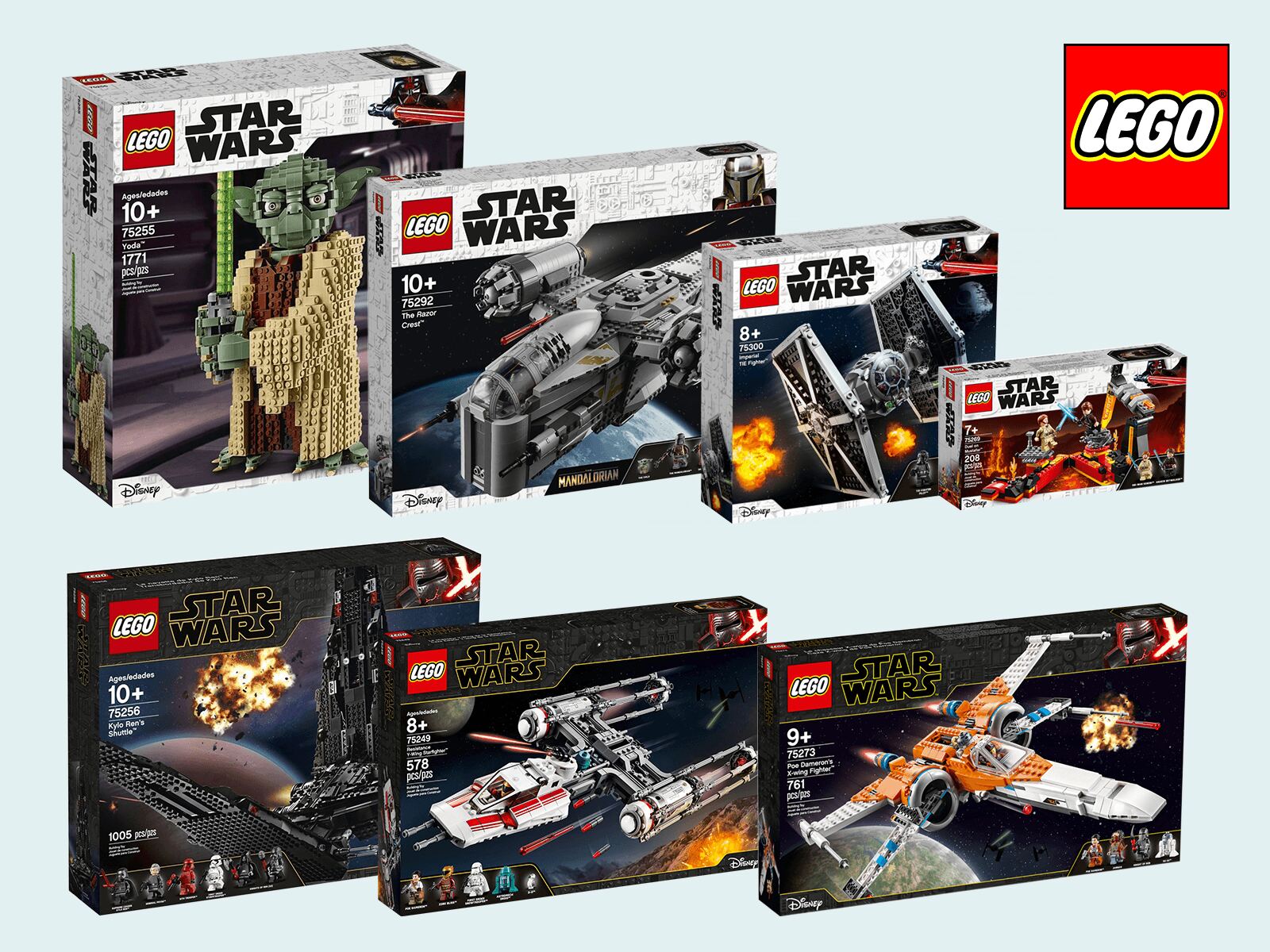 LEGO Star Wars case – emballagedesign og grafisk produktion af over 60 LEGO æsker